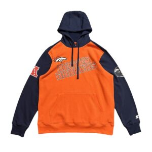 Starter NFL Broncos Orange Hoodie 1340529