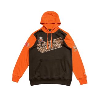 Starter NFL Browns Black Orange Hoodie 1340413