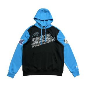 Starter NFL Panthers Black Hoodie Tang 1340496