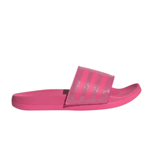 adidas Adilette Comfort Slide J 'Pulse Magenta Glitter' Sneakers Purple Pulse/Pink of Bliss/Purple Pulse IF6120