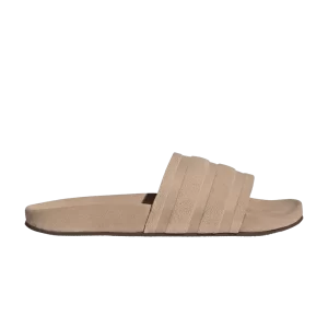 adidas Adilette Slides 'Suede Pack – Magic Beige 'Magic beige/Magic beige/Chewing gum IG9299