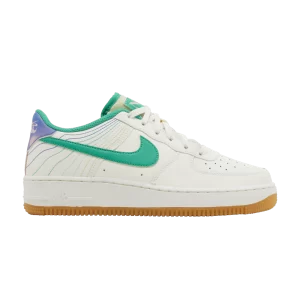 Nike Air Force 1 LV8 3 GS 'Power of Play' Sail/Medium Soft Pink/Blue Joy/Stadium Green FJ7540 100