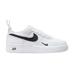 Nike Air Force 1 LV8 GS 'Multi-Etch Swoosh – White 'White/Black FV7020 100