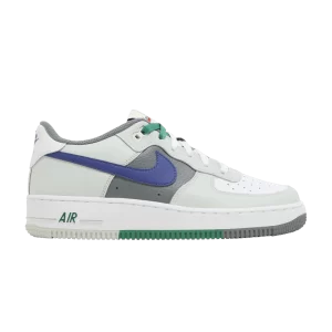 Nike Air Force 1 LV8 GS 'Remix – Light Green 'Light Silver/White/Smoke Gray/Deep Royal Blue FB9035 001