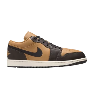 Air Jordan 1 Low SE 'Flax Baroque Brown' Linen/Baroque Brown/Vintage Coral/Black HQ3603 201