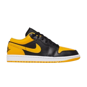 Air Jordan 1 Low 'Yellow Ochre' Black/Yellow Ochre/White 553558 072