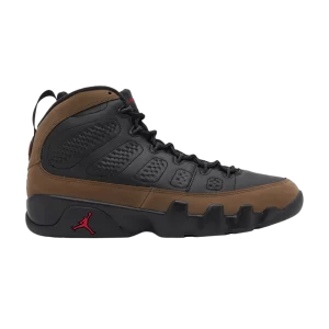 Air Jordan 9 Retro 'Olive' 2024 Black/True Red/Light Olive HV4794 030