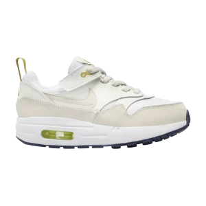 Nike Air Max 1 EasyOn PS 'White Light Orewood Brown' White/Bronzine/Midnight Navy/Light Brown DZ3308 103