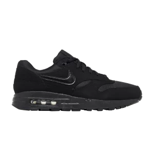 Nike Air Max 1 GS 'Triple Black' Black/Black/Black DZ3307 001