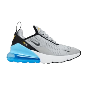 Nike Air Max 270 GS 'Light Smoke Gray Baltic Blue' Light Smoke Grey/Laser Orange/Baltic Blue/Iron Gray 943345 027