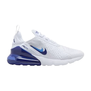 Nike Air Max 270 'Multi-Swoosh - White Deep Royal' White/University Blue/Deep Royal Blue/White FJ4230 100