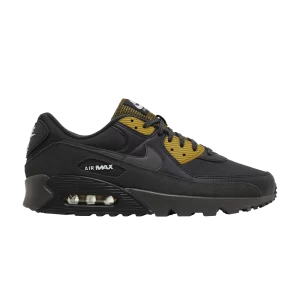 Nike Air Max 90 'Black Bronzine' Black/Bronzine/Blue Tint/Medium Ash FB9657 001