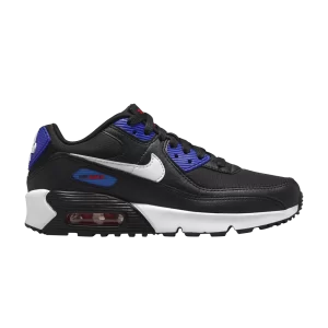 Nike Air Max 90 Next Nature GS 'Black Racer Blue' Black/University Red/Light Blue/White FV0369 001