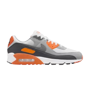 Nike Air Max 90 'Safety Orange' White/Safety Orange/Dark Smoke Gray DM0029 108