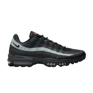 Nike Air Max 95 Ultra 'Black Picante Red' Black/Black/White/Spicy Red/Neutral Gray FN7802 001