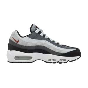 Nike Air Max 95 'Wolf Gray Rugged Orange' Wolf Grey/Black/Tint Blue/Strong Orange DM0011 011