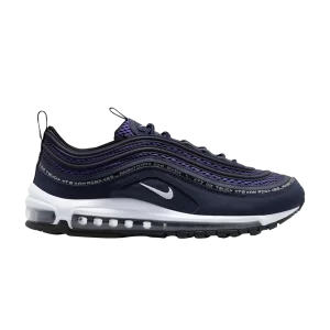 Nike Air Max 97 'Just Do It Code' Obsidian/Midnight Fleet/Black/Football Gray FQ7965 400