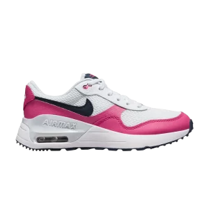 Nike Air Max SYSTM GS 'White Fierce Pink' White/Fierce Pink/Pure Platinum/Obsidian DQ0284 110