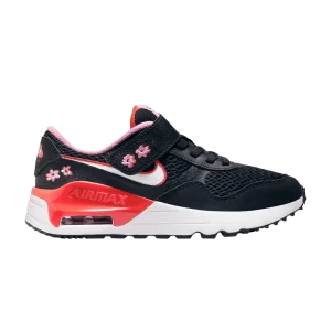 Nike Air Max SYSTM SE PS 'Floral' Sneakers Black/Spicy Red/Rose Sunrise/White FQ8958 001