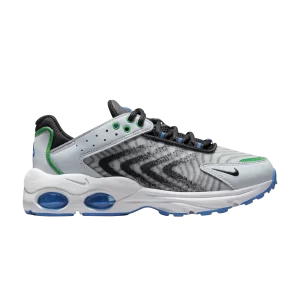 Nike Air Max TW GS 'Pure Platinum Photo Blue' Pure Platinum/Light Photo Blue/Stadium Green/Black DQ0296 003