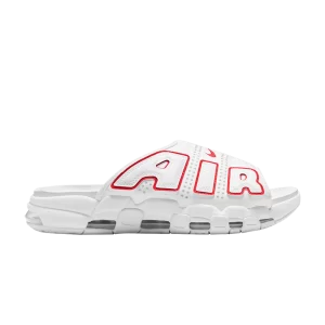 Nike Air More Uptempo Slide 'White University Red' White/University Red/White FD9883 100