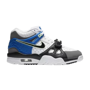 Nike Air Trainer 3 GS 'Smoke Gray Game Royal' White/Black/Grey Smoke/Game Royal CN9750 100