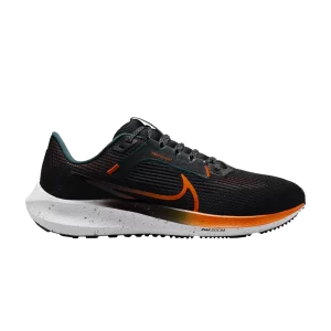 Nike Air Zoom Pegasus 40 'Black Safety Orange' Black/Khaki/Deep Jungle/Safety Orange FQ8723 010