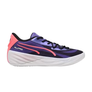 Puma All-Pro Nitro 'PRO16 League' Sneakers Team Violet/Black/Pink Alert 311258 01