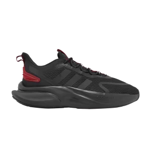 adidas Alphabounce+ 'Black Red' Sneakers Black/Red/Black ID8624