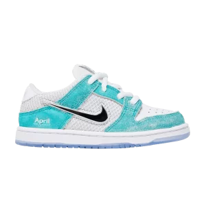 Nike April Skateboards x Dunk Low SB TD 'Turbo Green' Turbo green/Silver metallic/Turbo green FZ6107 300