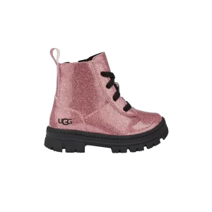 UGG Ashton Lace Up Boot Toddler 'Glitter Pink' Sneakers Pink glitter 1151571T GRPN