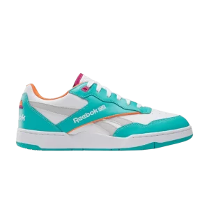 Reebok BB4000 2 'Classic Teal Orange' Sneakers White/Classic Teal/Fire Orange 100069897