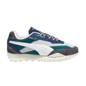 Puma Blacktop Rider Premium 'Ash Gray Malachite' Sneakers Ash grey/Malachite 394829 02