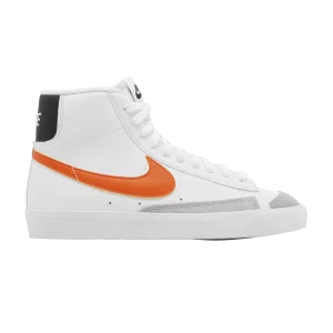 Nike Blazer Mid '77 GS 'White Safety Orange' White/Safety Orange/Wolf Grey/Black DA4086 111