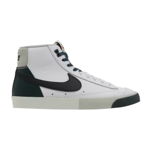 Nike Blazer Mid '77 Premium 'Remix' White/Deep Jungle/Light Silver/Black FB8889 100