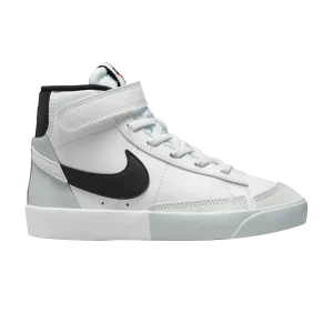 Nike Blazer Mid '77 SE PS 'Split - White Black' Summit White/Black/Light Silver/Stadium Green/White FN6938 100