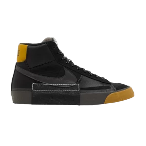 Nike Blazer Mid Pro Club 'Remastered - Black Bronzine' Black/Ash medium/Bronzin/Blue tint FB8891 001