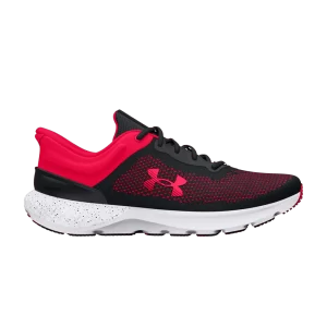 Under Armor Charged Escape 4 Knit 'Black Red' Sneakers Black/Red 3026521 003