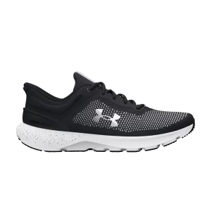 Under Armor Charged Escape 4 Knit 'Black White' Sneakers Black/White 3026521 001