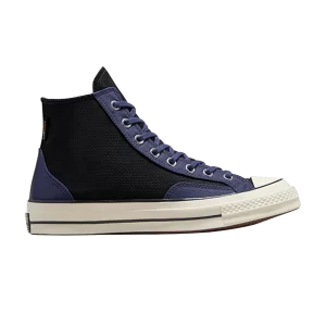 Converse Chuck 70 High 'Black Uncharted Waters Blue' Sneakers Black/Uncharted Waters Blue A05578C