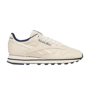 Reebok Classic Leather Vintage '40th Anniversary - Alabaster' Sneakers Alabaster/Vector Navy/Grout IF0544