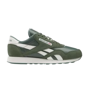 Reebok Classic Nylon 'Escape Green' Sneakers Chalk 100205103