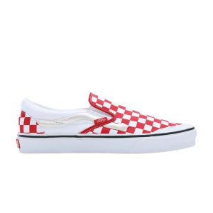 Vans Classic Slip-On 138 'Sidestripe – Red Checkerboard 'Red checker VN000BW39Y1