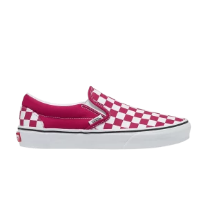 Vans Classic Slip-On 'Checkerboard - Cherries Jubilee' Sneakers Cherry Anniversary VN000BVZC9L