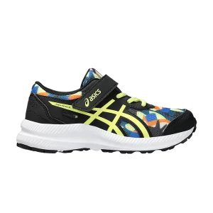 ASICS Contend 8 PS 'Black Glow Yellow Camo' Black/Luminous Yellow 1014A293 005