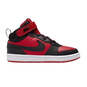 Nike Court Borough Mid PS 'Black University Red' University Red/White/Black CD7783 602