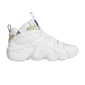 adidas Crazy 8 'Lakers Home Alternate' Sneakers White Core/White Color/Collegiate Purple IF4523