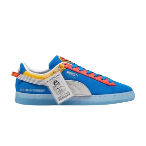 Puma DC Comics x Suede 'Superman – 85th Anniversary 'sneakers Racing Blue/Red/Yellow Sizzling 396210 01