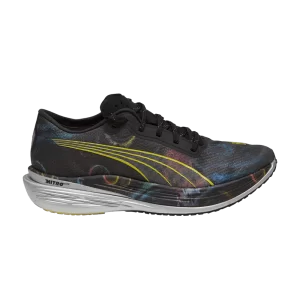 Puma Deviate Nitro Elite 2 'Marathon Series' Sneakers Black/Silver/Yellow Fire 378453 01