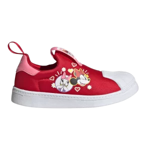 adidas Disney x Superstar 360 J 'Minnie Mouse and Daisy Duck' Sneakers Better Scarlet/Pure Pink/Pink the Color of Bliss ID9708